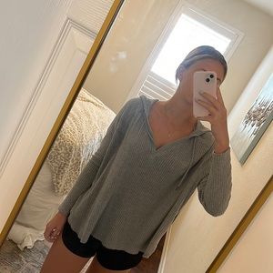 Urban outfitters hooded sweatshirt top